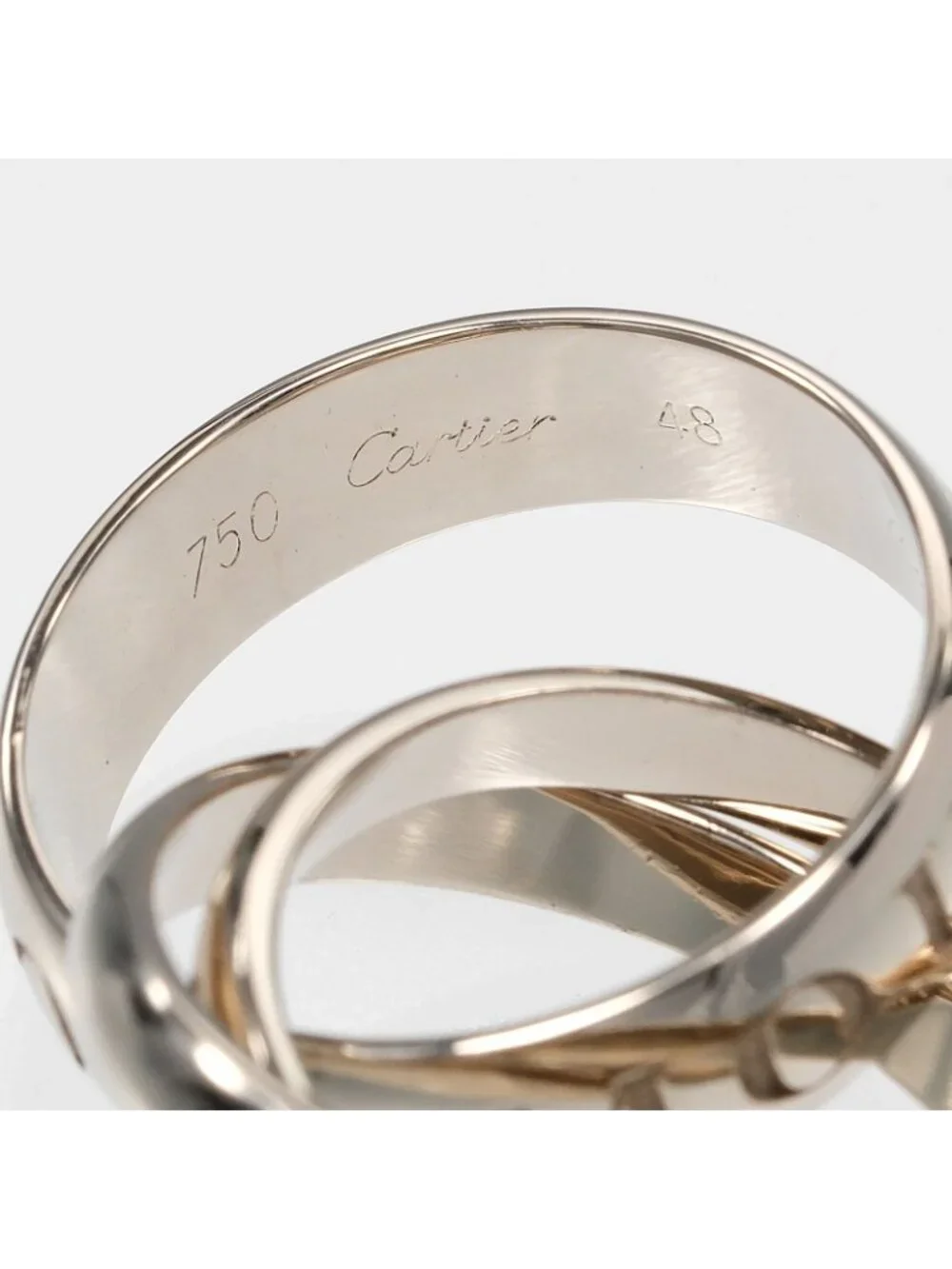 Cartier Trinity 18k White Gold Ring
